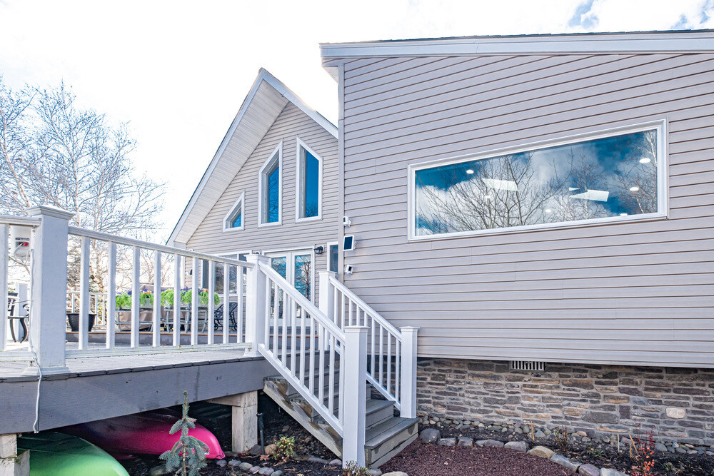 Exterior deck addition in New Jersey